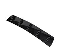 Nero Universale Labbro Spoiler Diffusore Pinna Splitter Paraurti Posteriore Auto