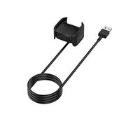 Nero USB Fast Power Charger Cavo di Ricarica Dock Stand Cradle Station per Fitbit Versa 2 per Smart Watch Accessori