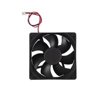 Nero Ventilatore di raffreddamento quadrato di Plastica 9025 90 x 90 x 25mm 12V 0.25A