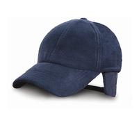 Verde Nero o Blu Pile Profilo Basso Baseball Cappello Con Foldable Paraorecchie