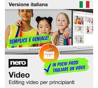 Nero Video 2026 per Principianti | Software Montaggio Video Facile | Creare Video e Slideshow | 1000+ Effetti e Modelli | Green Screen e Motion Tracking | Licenza a Vita | Windows 11/10/8/7