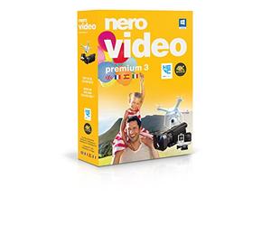 Nero Video Premium 3 | Software di Montaggio Video 4K e HD | Editor Video con Masterizzazione DVD e Blu-ray | Licenza a Vita | 1 PC | Windows 11/10/8/7