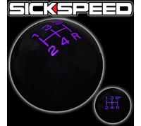 Nero/Viola Fing Veloce Cambio Pomello 5 Velocità Corto Throw Leva 12X1.25 S03