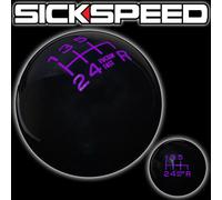 Nero/Viola Fing Veloce Cambio Pomello Per 6 Velocità Corto Throw 10X1.5 S12