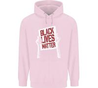 Nero Vive Materia Racial Parte Uguaglianza Segno Bambini Felpa con Cappuccio