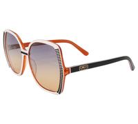 Nero Vola Fly Ragazze Occhiali da Sole con Piume Bianco Arancione Lenti Sfumate