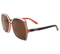 Nero Vola Fly Ragazze Sole con Piume Bianco Arancione Marroni Lenti Polarizzate