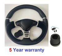 Nero Volante da Corsa & Kit Mozzo Per VW T4 Transporter 96-03 3 Raggi