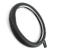 Nero Volante Morbido Eco Pelle Cover 39cm Comfort per Camion Bus Van Camp