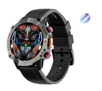 (Nero) ZEUS3 Pro 1,39 pollici 5 ATM impermeabile sport all'aria aperta Bluetooth chiamata Smart Watch
