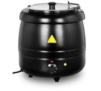 Nero Zuppiera elettrica - 10 L - 400 W - Nera | Royal Catering