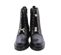 NeroGiardini - Anfibi neri con charm NeroGiardini