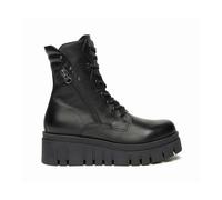 NeroGiardini Anfibi Platform Donna Invernali in Pelle Nera