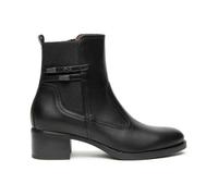 Nero Giardini I513840D Stivaletti Donna in Pelle E Tessuto - Nero 36 EU