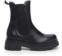 NEROGIARDINI Beatles in pelle con fondo carro. Made in Italy Nero NERO 41