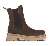 NEROGIARDINI Beatles in pelle scamosciata con fondo carro. Made in Italy Marrone CASTAGNO 38