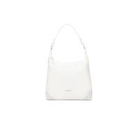 NEROGIARDINI Borsa a spalla in materiale tecnico con dettagli monogram -materiale esterno: materiale tecnico -materiale interno: tessuto Made in Italy Bianco BIANCO TU