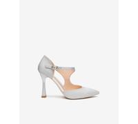 NeroGiardini Décolleté Donna in Materiale Tecnico - Argento 40