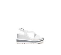 Nero Giardini sandalo in pelle con zeppa