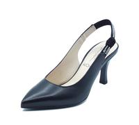 NeroGiardini E218341DE Nappa Pand. Nero Decoltè Elegante Aperto per Donna in Pelle (Taglia 37)