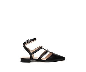 NeroGiardini E307090DE Ballerine Donna in Pelle - Nero 39 EU