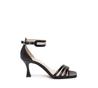 NeroGiardini E307290DE Sandali Donna in Pelle - Nero 36 EU