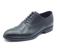NeroGiardini E400140UE Ilcea Nero Scarpe eleganti per Uomo in pelle nera con lac