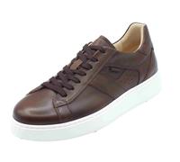 NeroGiardini E500700U Delavato Beige Sneakers sportive per Uomo in pelle colore