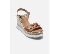 Nero Giardini E513552D Sandali Donna in Pelle - Cognac 36 EU