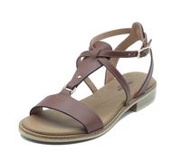 NeroGiardini E615895D Armenia Col. Cuoio Sandali per donna con cinturino e tacco