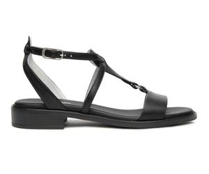 NeroGiardini E615895D Tamigi Nero Sandali per Donna con Cinturino e Tacco Basso (Taglia 36)