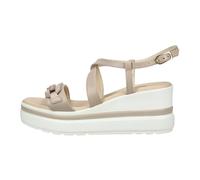 Nerogiardini - E615953D Zeppa Sandalo - - Shoes - Donna - Beige - 40 EU