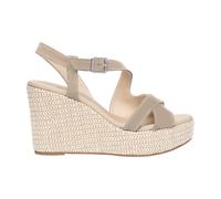 Nerogiardini - E616020D Sandalo con Zeppa - -Shoes -Donna -Beige -38 EU