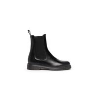 NeroGiardini I205990D Guanto Nero Tronchetti Beatles con Tacco Basso per Donna in Pelle