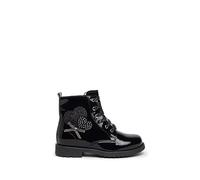 NeroGiardini I327570F Anfibi Junior da Bambina in Materiale Tecnico - Nero 27 EU