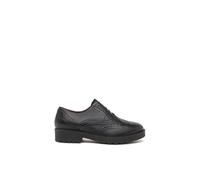 NeroGiardini I411450D Nero Francesine per Donna in Pelle con Tacco Basso