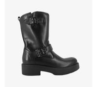 NeroGiardini I411980D - Stivaletto Biker da Donna in Pelle con Zip