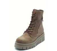 NeroGiardini I514911D Velour Mou Tronchetti per Donna in camoscio con lampo e la