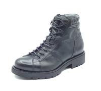 NeroGiardini I601400U Twist Col. Nero Scarponcini per Uomo in pelle nera con lac