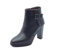 NeroGiardini I617273D Guanto Col. Nero Tronchetti accollati per Donna in pelle t
