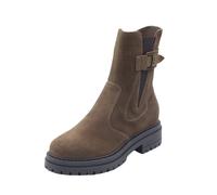 NeroGiardini I618021D Velour Col. Spago Tronchetti per Donna in camoscio con tac