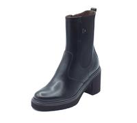 NeroGiardini I618080D Guanto Col. Nero Tronchetti per Donna in pelle nera con ta
