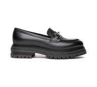 Nerogiardini - Mocassini con Tacco a Blocco in Pelle - - Shoes - Donna - Nero - 37 1/2 EU