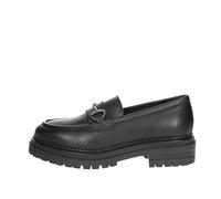 NEROGIARDINI Mocassino in morbida pelle con platform Nero NERO