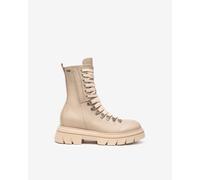 NeroGiardini Outlet - Anfibi Donna in Pelle - Avena 37