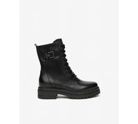 NeroGiardini Outlet - Anfibi Donna in Pelle - Nero 36