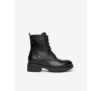 NeroGiardini Outlet - Anfibi Donna in Pelle - Nero 37