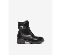 NeroGiardini Outlet - Anfibi Donna in Pelle - Nero 38