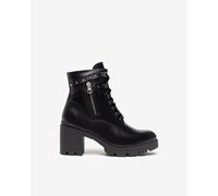 NeroGiardini Outlet - Anfibi Donna in Pelle - Nero 39