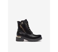 NeroGiardini Outlet - Anfibi Donna in Pelle - Nero 39